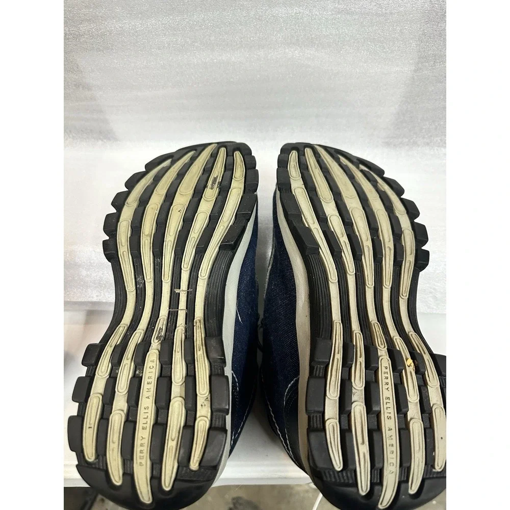 Perry Ellis Unisex Navy And Black Men's 8‎ Women's 9.5 Style 159527A